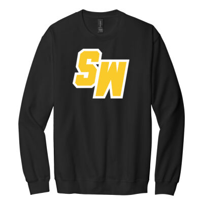 Gildan Unisex Softstyle Crewneck Sweatshirt 3 Thumbnail